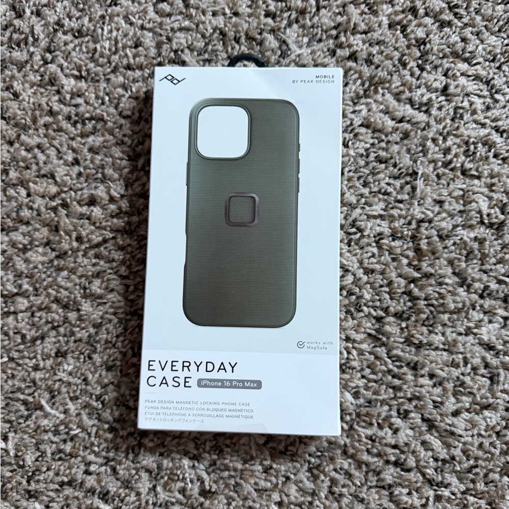Peak Design Magnetic Case for iPhone 16 Pro Max - Sage Green